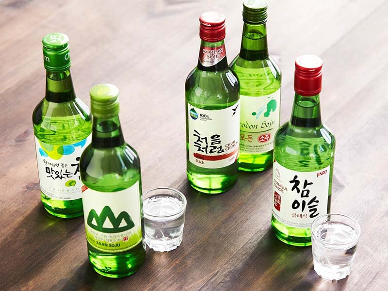 Phân biệt rượu Sake và rượu Soju