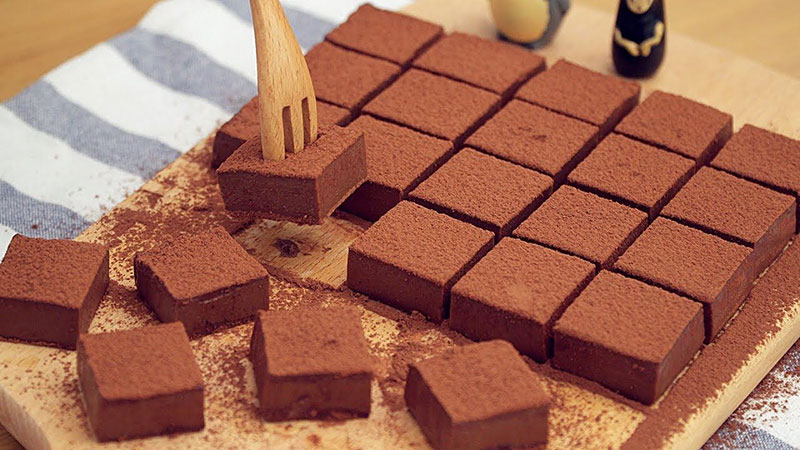 Nama chocolate ngọt ngào siêu ngon với 3 hương vị độc đáo