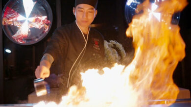 Phiêu cùng đầu bếp Toshi Fushion với màn múa lửa Teppanyaki