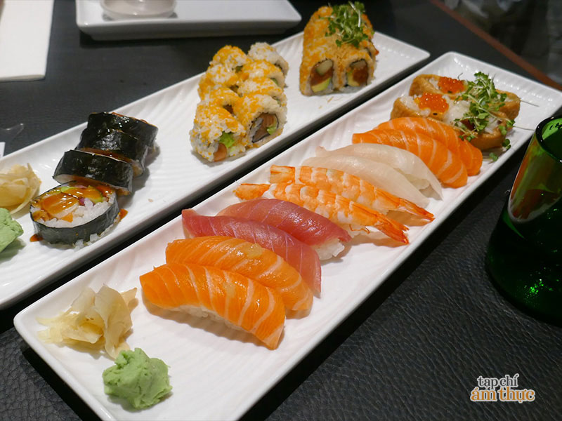 Top 5 những món sushi ngon tuyệt tại nhà hàng Toshi