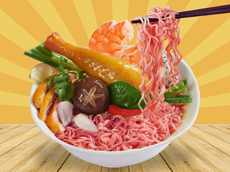 Câu chuyện thú vị: Lần đầu tiên trái thanh long có trong mì ăn liền