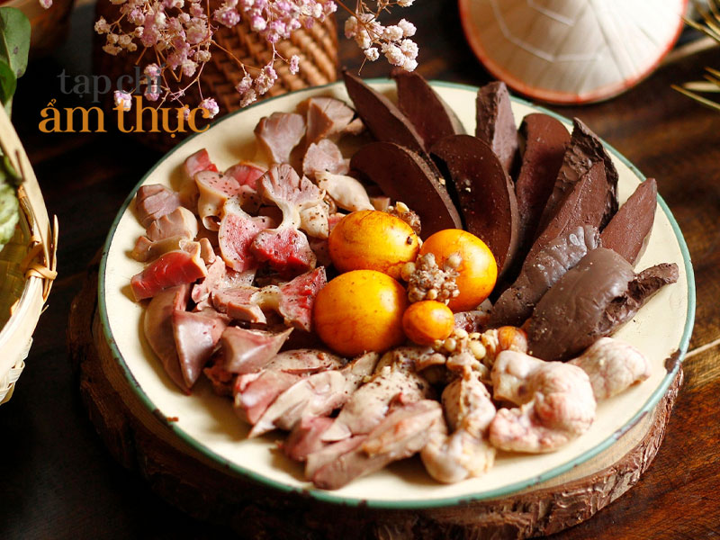 Món miến xào lòng mề gà ngon mê ly