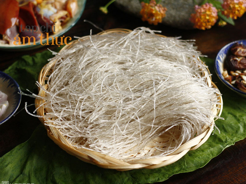 Món miến xào lòng mề gà ngon mê ly