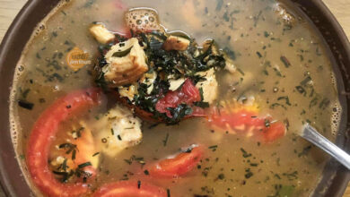 Canh lá đắng - Món ngon độc đáo của người Thanh - Nghệ