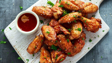 Cánh gà nướng mật ong là món khoái khẩu cho mỗi gia đình