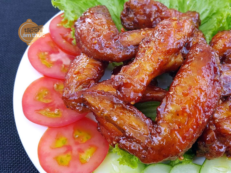Cánh gà nướng mật ong là món khoái khẩu cho mỗi gia đình