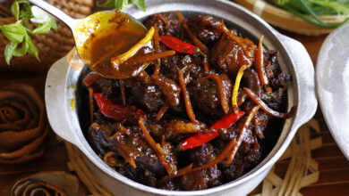 Món bò kho gừng kiểu miền Bắc