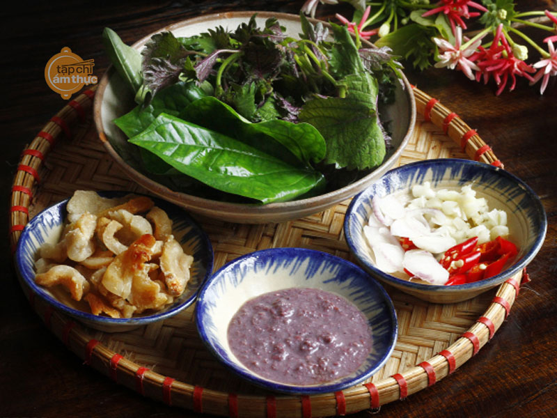 Món ngon Thái Bình - Cà pháo nấu mắm tôm