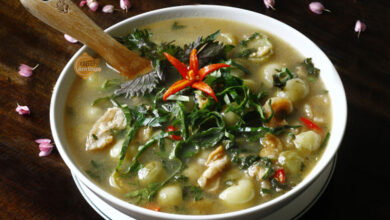 Món ngon Thái Bình - Cà pháo nấu mắm tôm