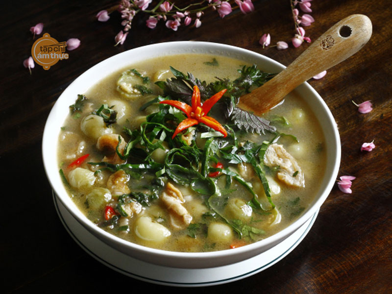 Món ngon Thái Bình - Cà pháo nấu mắm tôm