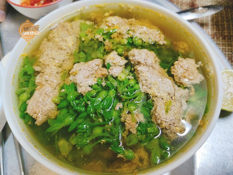 Canh cua hoa thiên lý bổ dưỡng và giải nhiệt