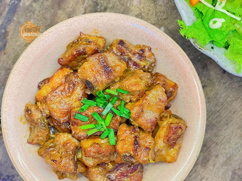 Hương vị hấp dẫn của sườn rim nước dừa Hương vị hấp dẫn của sườn rim nước dừa