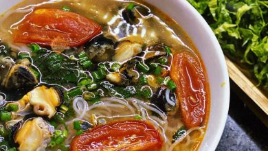 Món bún ốc hấp dẫn cùng gia đình cuối tuần