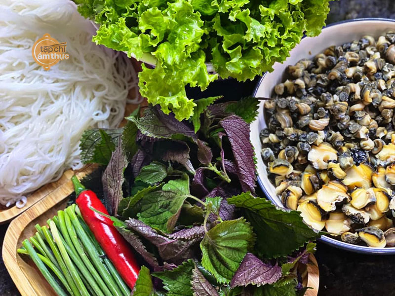 Món bún ốc hấp dẫn cùng gia đình cuối tuần Món bún ốc hấp dẫn cùng gia đình cuối tuần