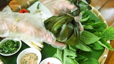 Món cá trắm hấp lá đu đủ của dân tộc Thái