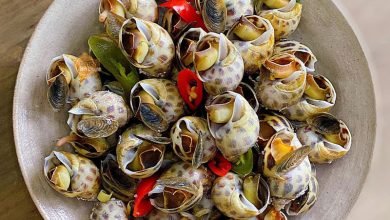 Món ốc hương hấp muối đậm đà và thơm ngon siêu cuốn
