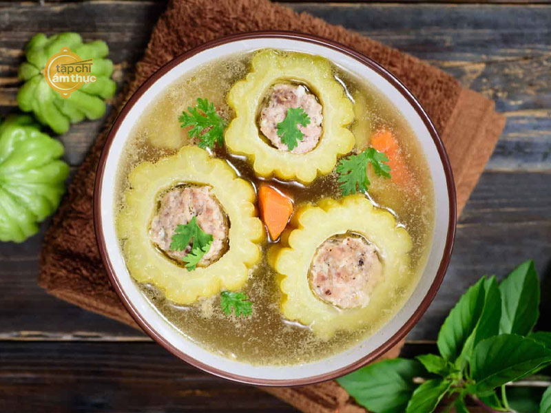 Mướp đắng nhồi thịt - Trải nghiệm ẩm thực độc đáo Mướp đắng nhồi thịt - Trải nghiệm ẩm thực độc đáo