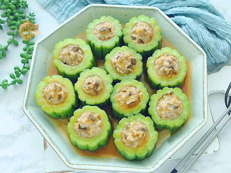 Mướp đắng nhồi thịt - Trải nghiệm ẩm thực độc đáo Mướp đắng nhồi thịt - Trải nghiệm ẩm thực độc đáo