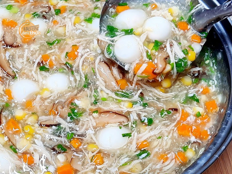 Nấu xúp gà ngô bổ dưỡng tại nhà Nấu súp ngô bổ dưỡng tại nhà
