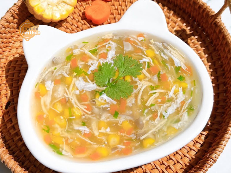 Nấu xúp gà ngô bổ dưỡng tại nhà Nấu súp ngô bổ dưỡng tại nhà