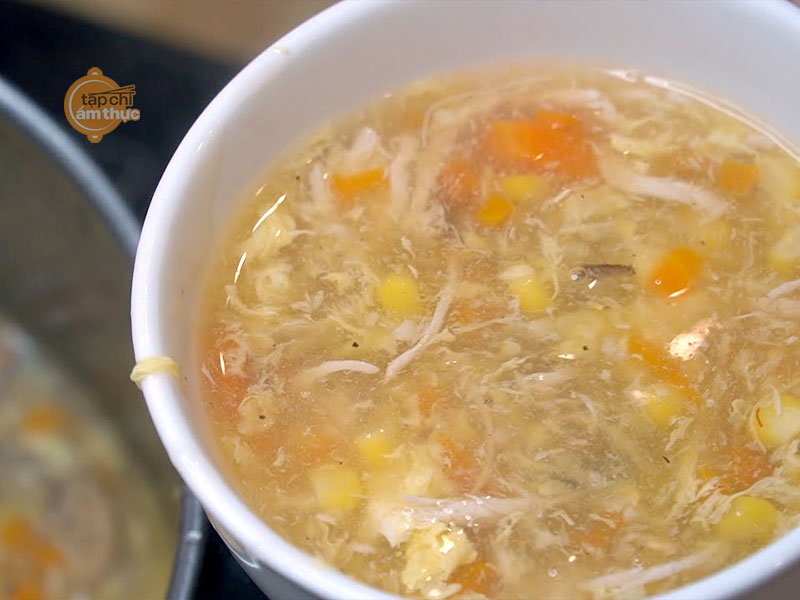 Nấu xúp gà ngô bổ dưỡng tại nhà Nấu súp ngô bổ dưỡng tại nhà