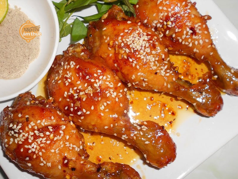 Món gà sốt me chua ngọt cực cuốn