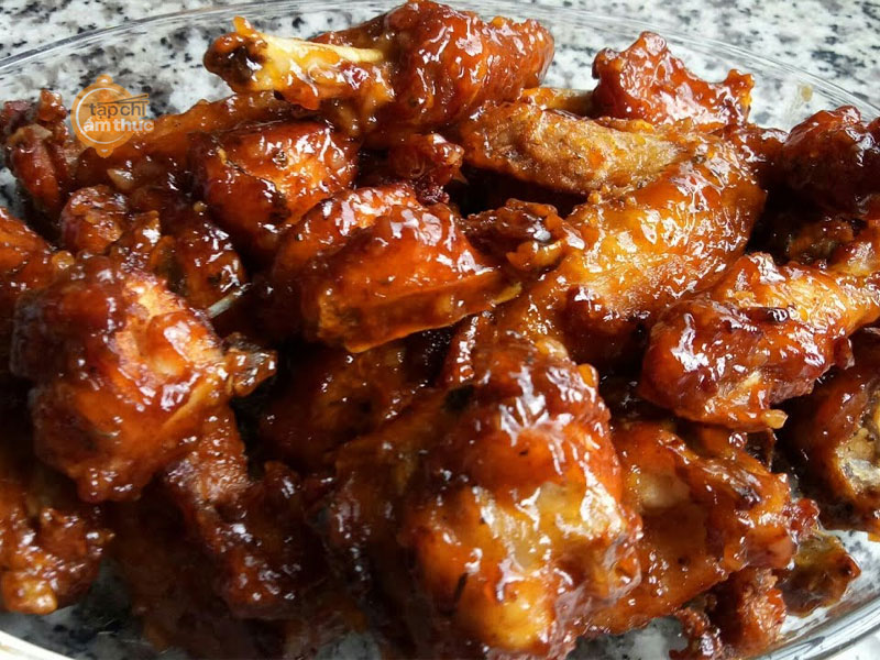 Món gà sốt me chua ngọt cực cuốn