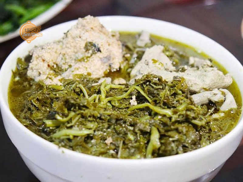 Rau sắn muối chua món ăn mộc mạc dân dã