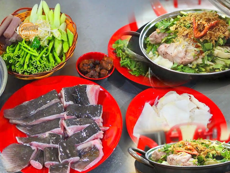 Lẩu cá đuối mang hương biển ngon khó cưỡng Lẩu cá đuối mang hương biển ngon khó cưỡng