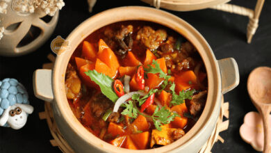 Bò kho nước dừa ăn vừa ngon vừa tốn cơm