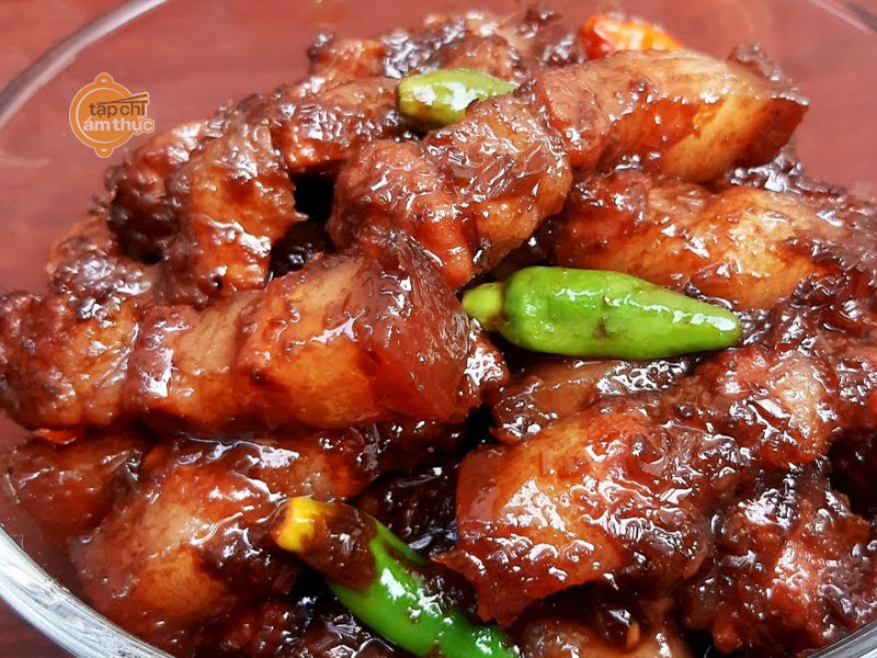 Món ba chỉ xào mắm ruốc ngon đậm đà đón đông Món ba chỉ xào mắm ruốc ngon đậm đà đón đông