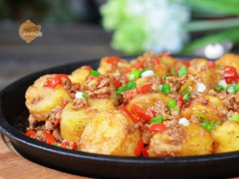 Món đậu sốt thịt băm ngon đậm đà cho tiết thu se lạnh Món đậu sốt thịt băm ngon đậm đà cho tiết thu se lạnh