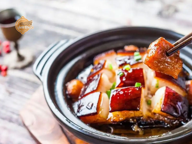 Thịt kho Đông Pha ẩm thực được ưa chuộng ở Trung Quốc Thịt kho Đông Pha ẩm thực được ưa chuộng ở Trung Quốc