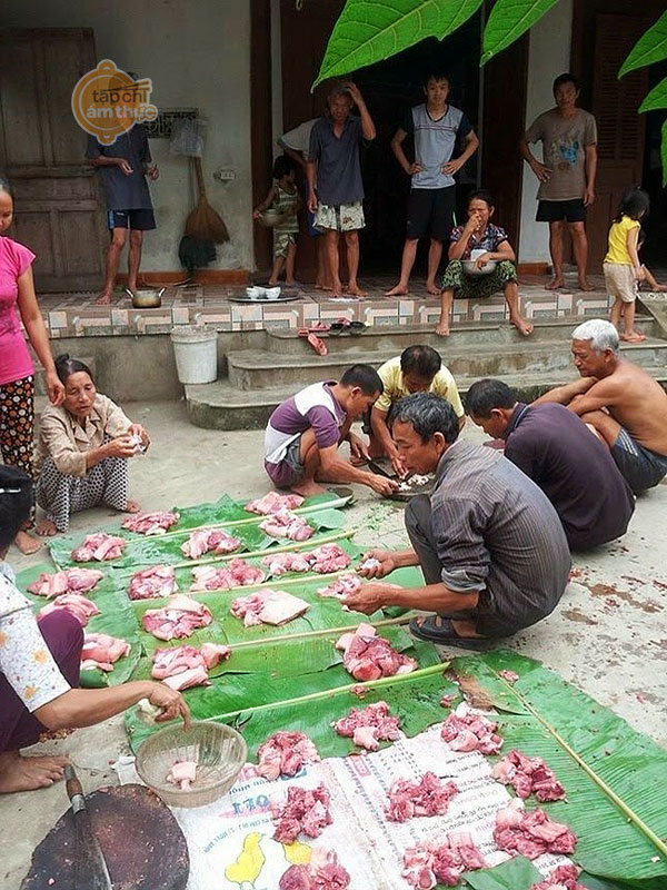 Thịt lợn cuối năm trong văn hóa ẩm thực Việt Thịt lợn cuối năm trong văn hóa ẩm thực Việt