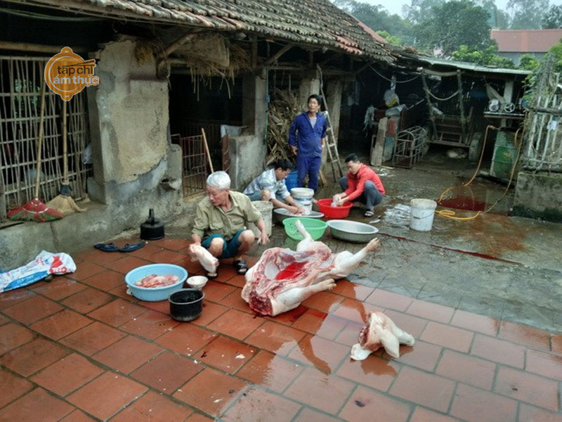 Thịt lợn cuối năm trong văn hóa ẩm thực Việt Thịt lợn cuối năm trong văn hóa ẩm thực Việt