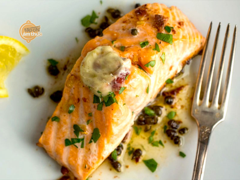 Cá áp chảo sốt chanh dây hấp dẫn và giàu dinh dưỡng