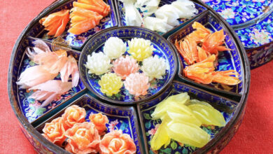 Mứt Tết bát bảo - Món ăn vặt ngày Tết không thể thiếu