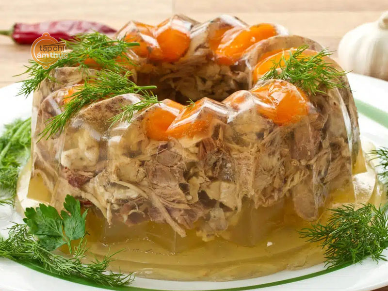 Thịt đông - món ăn truyền thống vào dịp tết của người miền Bắc Thịt đông - món ăn truyền thống vào dịp tết của người miền Bắc