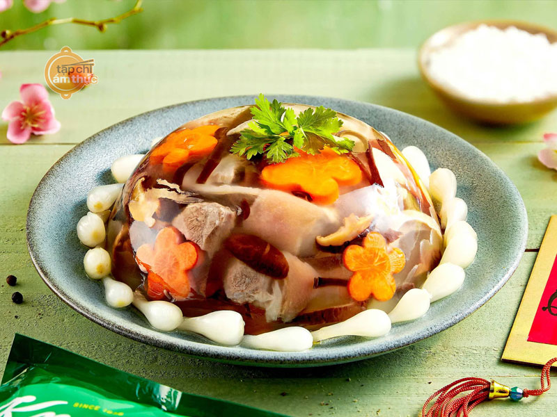Thịt đông - món ăn truyền thống vào dịp tết của người miền Bắc Thịt đông - món ăn truyền thống vào dịp tết của người miền Bắc